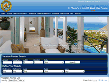 Tablet Screenshot of bookings.islandpropertiesonline.com